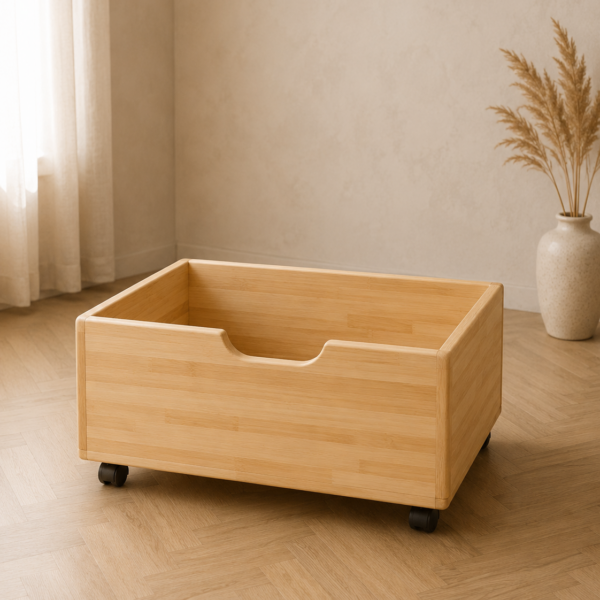 Ladă de Depozitare pe Roți — MCO Woodcraft